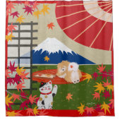 AKI Chow Duschvorhang (Vorderseite)