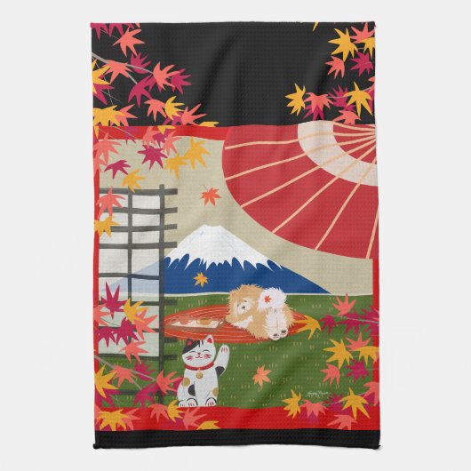 AKI Chow Kitchen Handtücher (Vertikal)