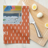 Aki Japanische Herbstsaison Kunst Geschirrtuch (Viertel Falte)