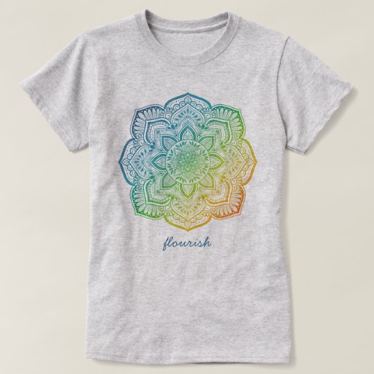 Aki Mandala Personalisiertes T-Shirt (Design vorne)