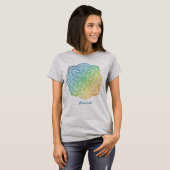 Aki Mandala Personalisiertes T-Shirt (Vorne ganz)