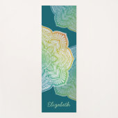 Aki Mandala Personalized Yoga Mat Yogamatte (Vorderseite)