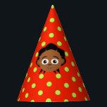 Akili Birthday Party Hat Partyhütchen<br><div class="desc">Feiern Sie den besonderen Tag Ihres Kindes mit Party-Hüten mit Akili und Freunden!</div>