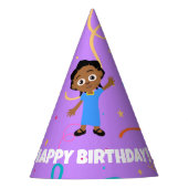 Akili Birthday Party Hat Partyhütchen (Vorderseite)