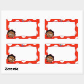 Akili Name Tag Sticker (Blatt)