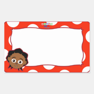 Akili Name Tag Sticker