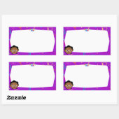 Akili Name Tag Sticker (Blatt)