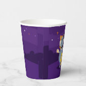 Akili und Friends Halloween Paper Cup Pappbecher (Rechts)
