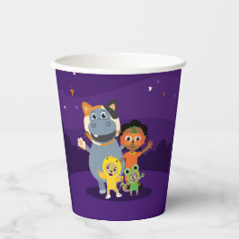 Akili und Friends Halloween Paper Cup Pappbecher