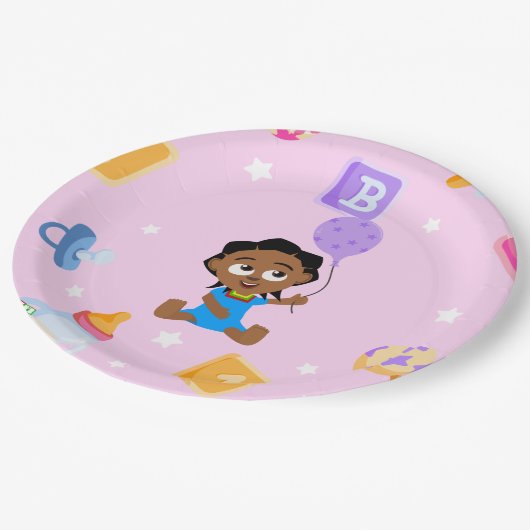 Akili und Me Baby Shooting Paper Teller (Schrägansicht)