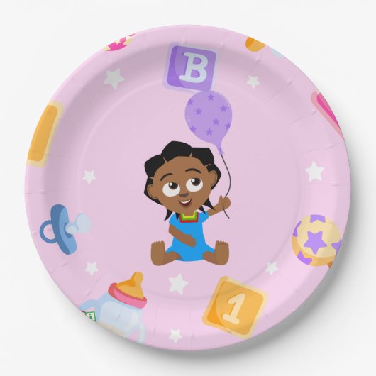 Akili und Me Baby Shooting Paper Teller (Vorderseite)