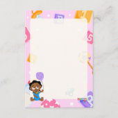 Akili und Me Babydusche Begleitkarte (Vorderseite)