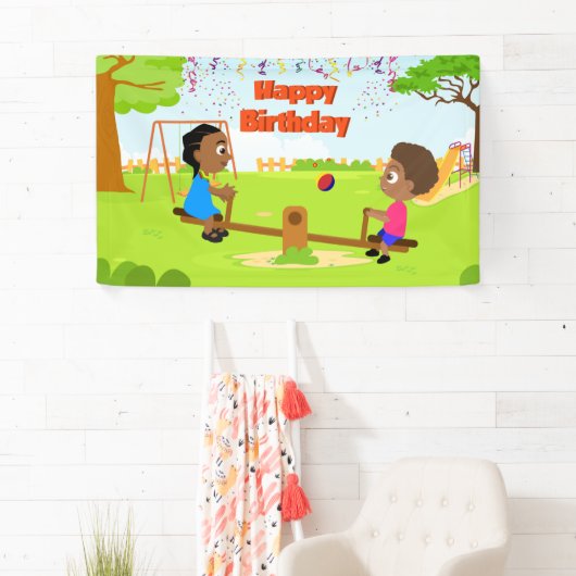 Akili und Me Vinyl Banner (Insitu)