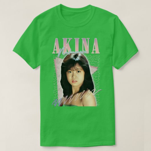 Akina Nakamori Ästhetik T-Shirt (Design vorne)