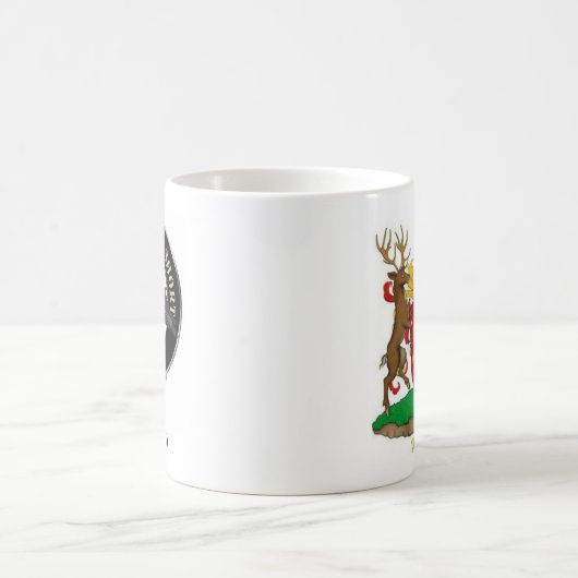 Akins Clan-Wappen u. Wappen Keramik-Kaffee-Tasse Kaffeetasse (Mittel)