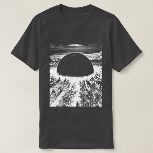 Akira Cyberpunk City Explosion T-Shirt (Design vorne)