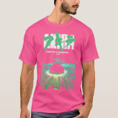 Akira Green Cyberpunk City Explosion Clas T-Shirt (Vorderseite)