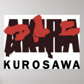 Akira Kurosawa Poster (Vorne)