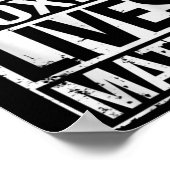 Akiras Fudoboxer Live S Bewusstsein Poster (Ecke)