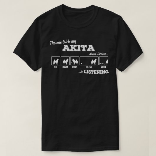 Akita 3 T-Shirt (Design vorne)