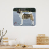 Akita 8P004D-12 Poster (Küche)