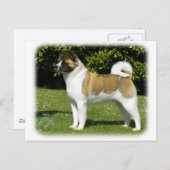 Akita 9R047D-143 Postkarte (Vorne/Hinten)