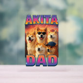 Akita Acrylschild (Neutral)