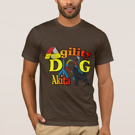 Akita Agility T-Shirt (Vorderseite)