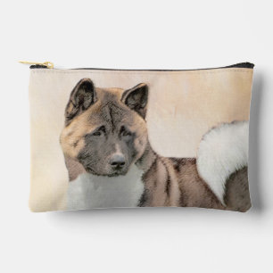 Akita American Japanese Inu Sable Painting Art Zubehörtasche
