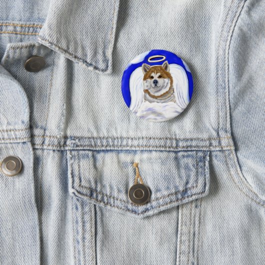 Akita Angel Button (Beispiel)
