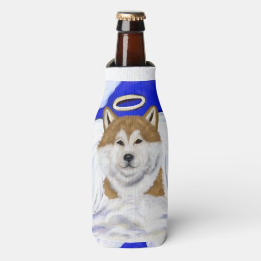 Akita Angel Flaschenkühler (Flaschenvorderseite)