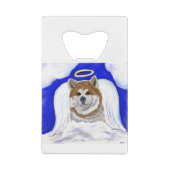 Akita Angel Geldbeutel Flaschenöffner (Rückseite)