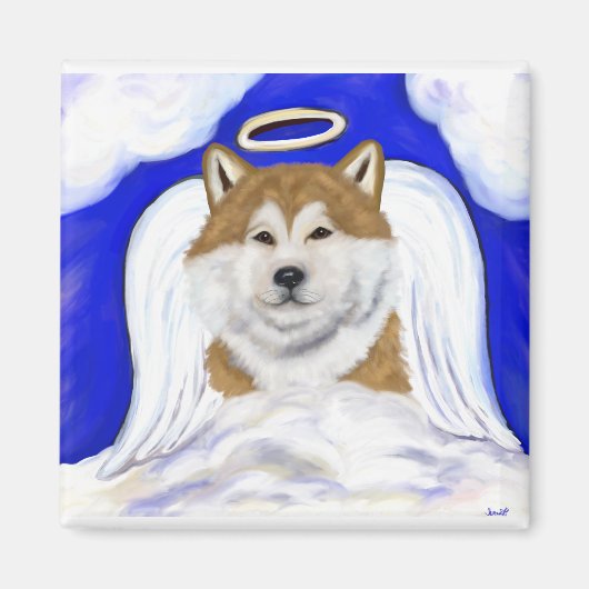 Akita Angel Magnet (Vorne)