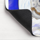 Akita Angel Mousepad (Ecke)