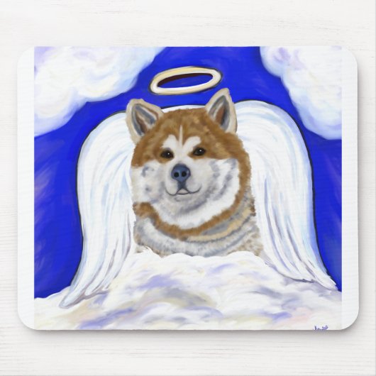 Akita Angel Mousepad (Vorne)