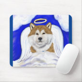 Akita Angel Mousepad (Mit Mouse)
