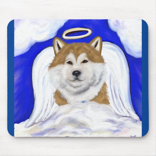 Akita Angel Mousepad (Vorne)