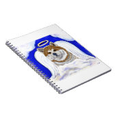 Akita Angel Notizblock (Rechte Seite)