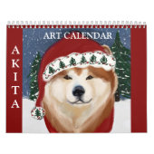 AKITA ART CALENDAR KALENDER (Titelbild)