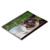 Akita Art Notizblock (Linke Seite)