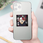AKITA AUFKLEBER (Telefon)