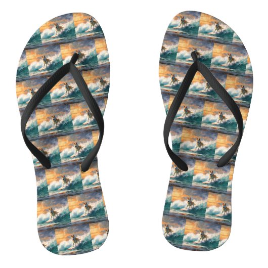 Akita Beach Surfgrafieren Badesandalen (Fußbett)