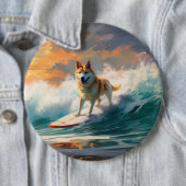 Akita Beach Surfgrafieren Button (Beispiel)