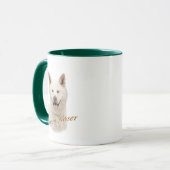 Akita Brown Noser Tasse (Vorderseite Links)