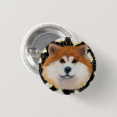 AKITA BUTTON (Vorne & Hinten)