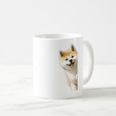 Akita Canine Kaffeetasse (VorderseiteRechts)