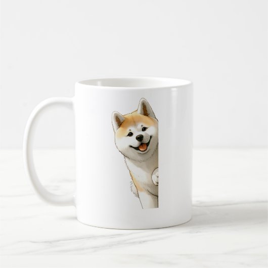Akita Canine Kaffeetasse (Links)
