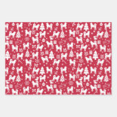 Akita Christmas Geschenkpapier Set (Vorderseite 2)