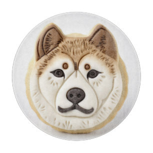 Akita Dog 3D Inspiriert Schneidebrett