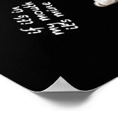 Akita Dog | 5 Regeln Akita Dog Eigentümer Poster (Ecke)